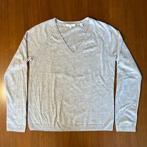 Vince Cashmere V-Neck Sweater Large